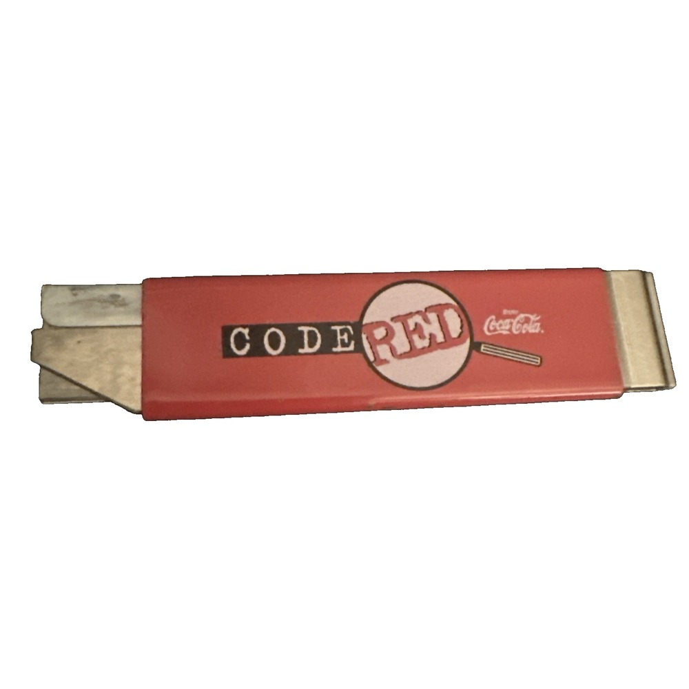 Coca Cola Box Code Red Box Cutter Vintage Late 1990's